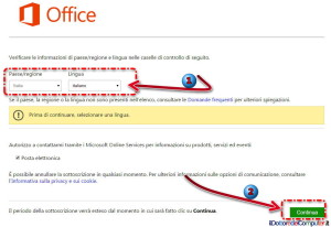 Attivare Office 365 (2)