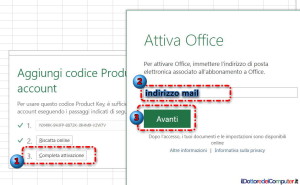 Attivare Office 365 (3)
